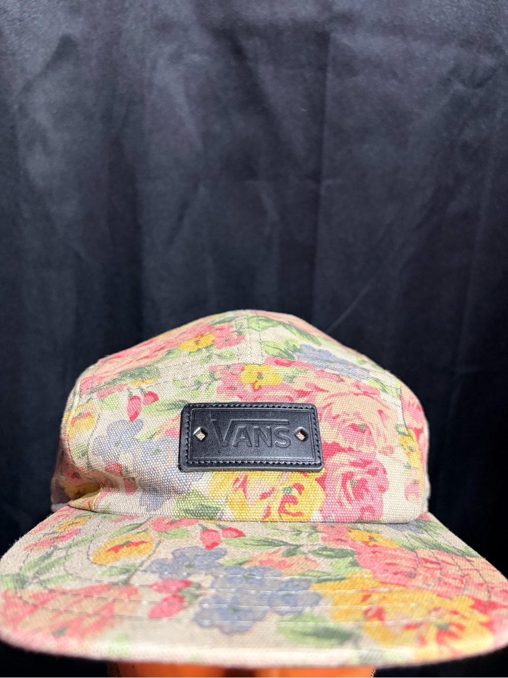 Vans Floral Camp Cap in Pink, Yellow, Green, Blue